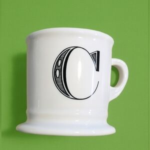 Anthropologie "C" monogram mug